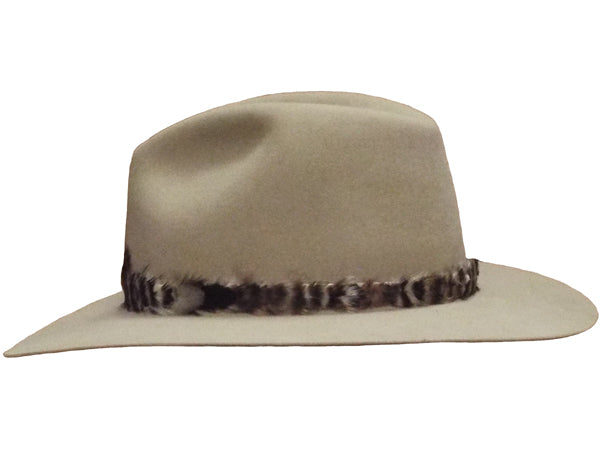 AzTex Feather Band Cowboy Hat 15X
