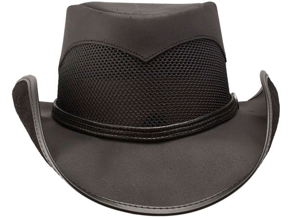 American Hat Makers Durango Leather Mesh Cowboy Hat