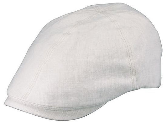 Henschel Natural Linen Duckbill Cap