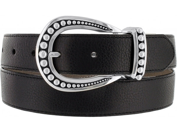 Brighton Salina Black Western Belt