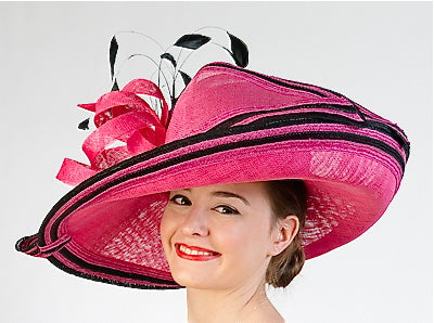 knee length dresses for ladies Women's Wide Brim Dress Hat – San Diego Hat Company main image 1