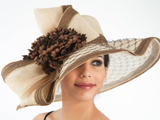 Julia Wide Brim Summer Dress Hat