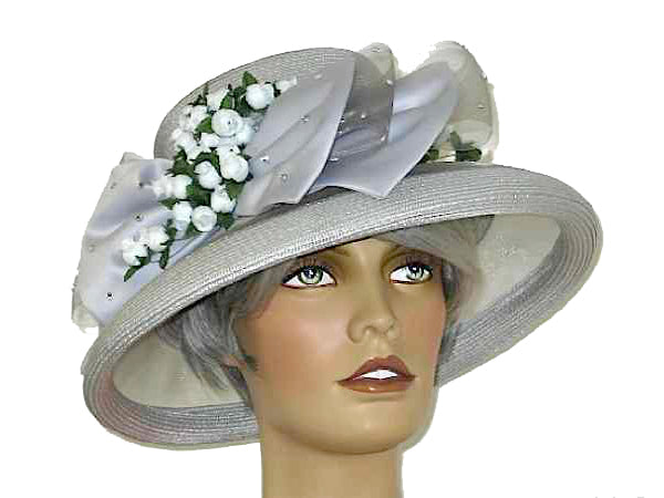 Ann Marie 2 Ladies Summer Church Hat – aztex-hats display picture 1
