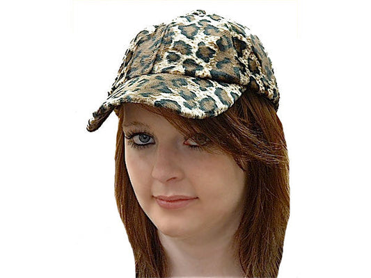 Leopard Print Baseball Cap