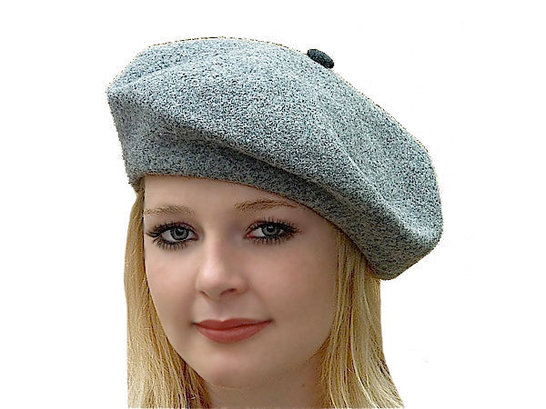 Simple Gray Beret – aztex-hats