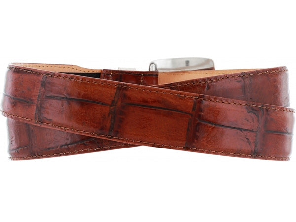 Alpine Croco Taper Belt for Men