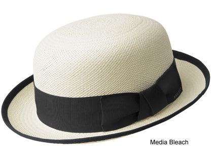 Bailey Chaplin Panama Straw Derby Hat