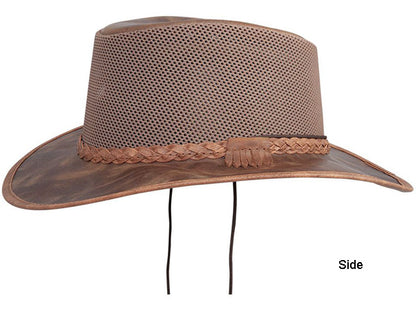 Head n Home Breeze Suede Leather Vented Ladies Hat 2X