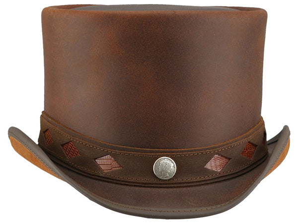 Head n Home Topper Leather Top Hat 2X