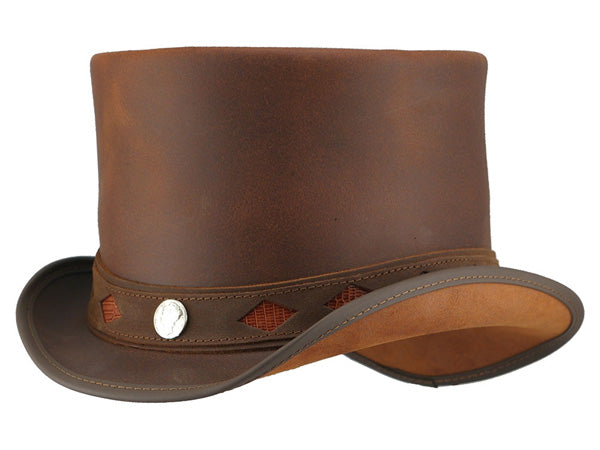 Head n Home Topper Leather Top Hat 2X