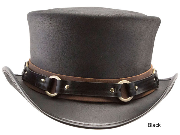 Head n Home El Dorado Leather Top Hat SR2 Band 2X