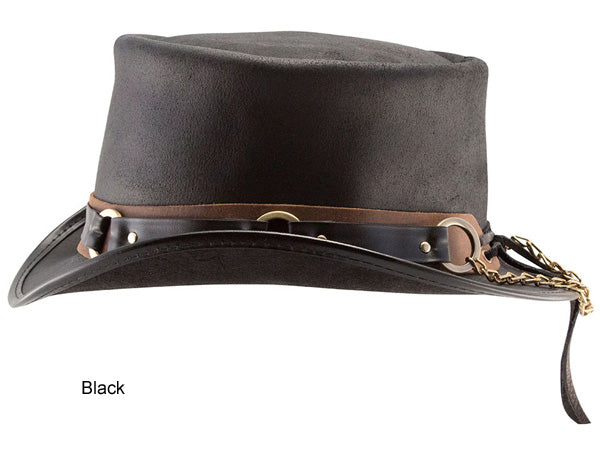 Head n Home El Dorado Leather Top Hat SR2 Band