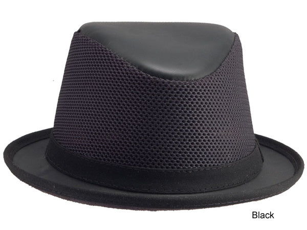 Head n Home Player Leather Fedora