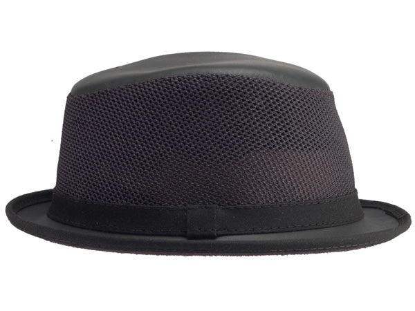 Head n Home Player Leather Fedora