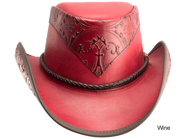 Head n Home Falcon Leather Western Hat