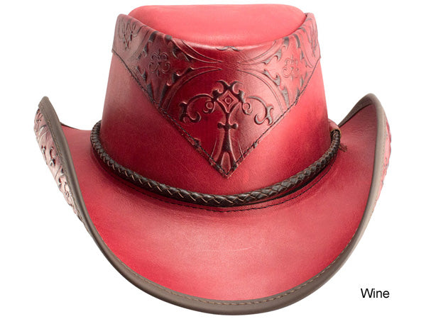 Head n Home Falcon Leather Western Hat 2X