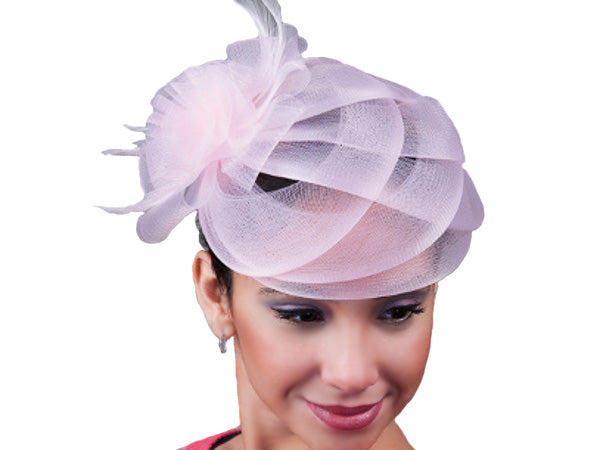 Hidden Flower Crinoline Fascinator