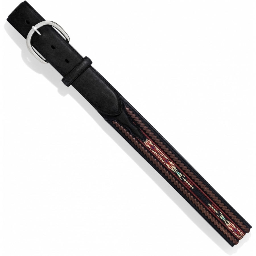 Laced Edge Cowboy Belt - Black