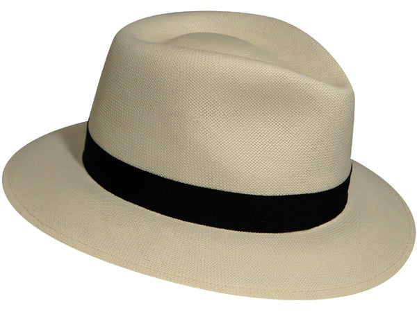 Bailey Konrath Premium Shantung Straw Fedora Hat