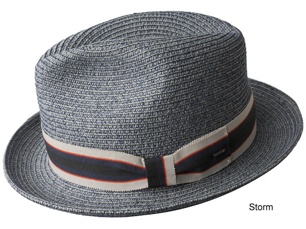 Bailey Salem Straw Braid Fedora Hat