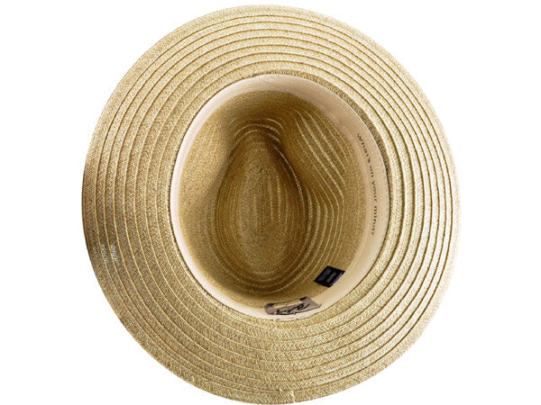 Bailey Foley Straw Fedora Hat