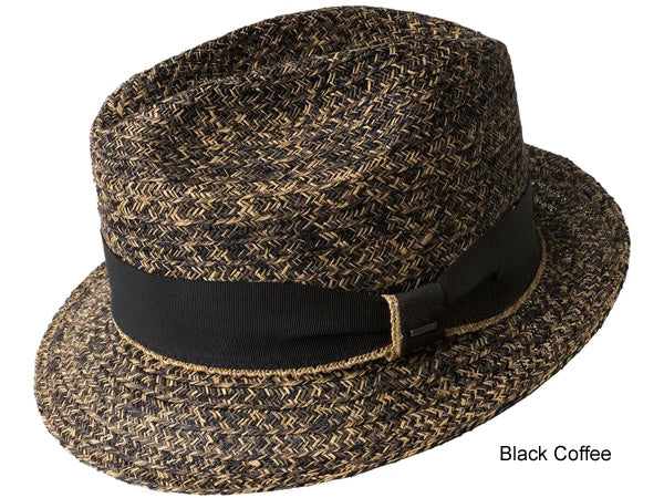 Bailey Romeo Raffia Braid Fedora Hat