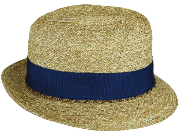 Bailey Romeo Raffia Braid Fedora Hat