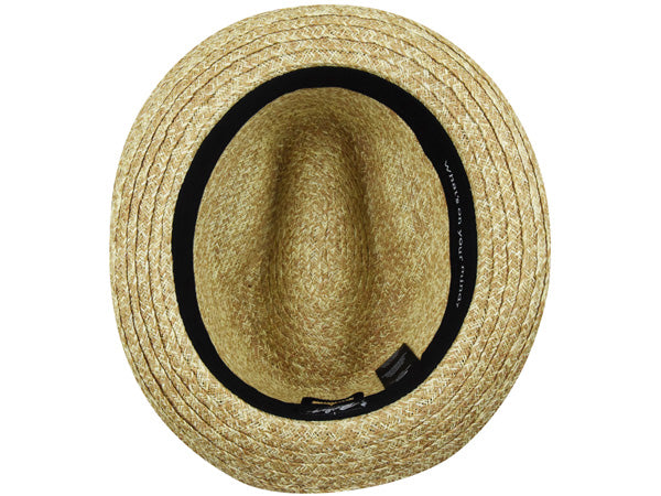 Bailey Romeo Raffia Braid Fedora Hat