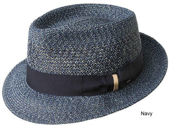 Bailey Wilshire Straw Fedora Hat