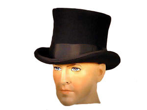 Golden Gate Topper Tall Felt Top Hat