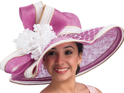 Julia Wide Brim Summer Dress Hat