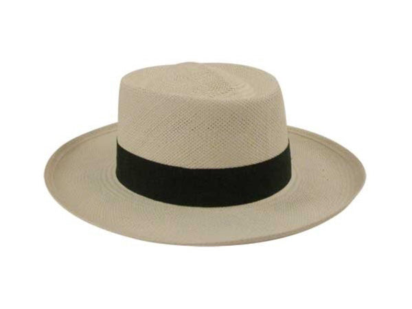 Scala Panama Straw Gambler Hat