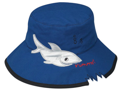 Kids Shark Summer Hat