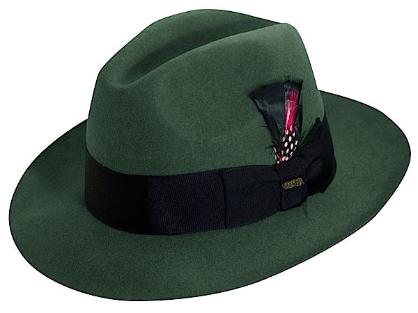FSIDEA ハットFedora Hat Scala Classic Center Dent Fedora – aztex-hats