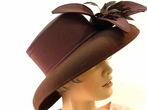 Mona Wool Church Hat for Women
