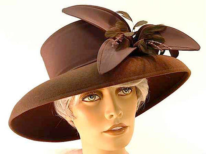 Mona Wool Church Hat for Women