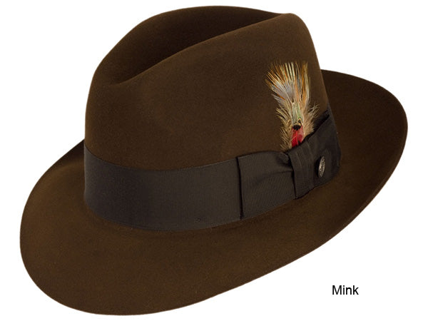 Stetson Pinnacle Beaver Felt Fedora Hat