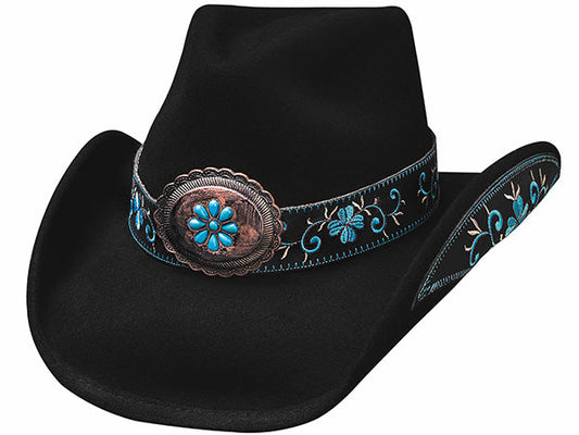 Bullhide All For Good Ladies Western Fashion Hat Blue