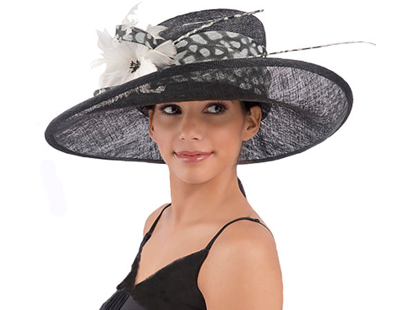 Delilah Sinamay Wide Brim Hat