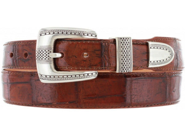 Alpine Croco Taper Belt for Men