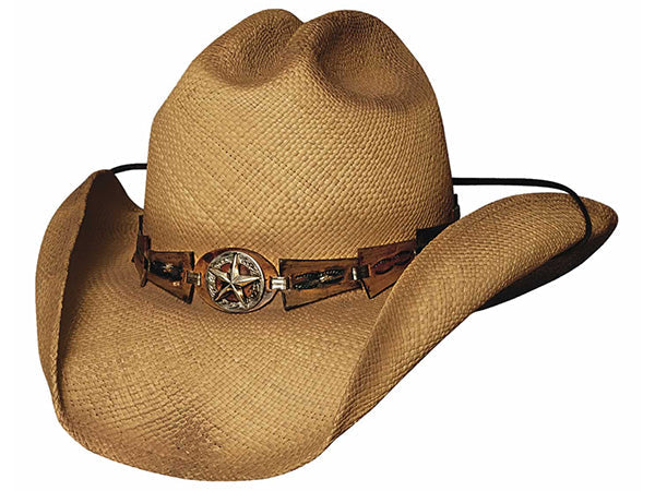 Bullhide Star Central Panama Straw Cowboy Hat