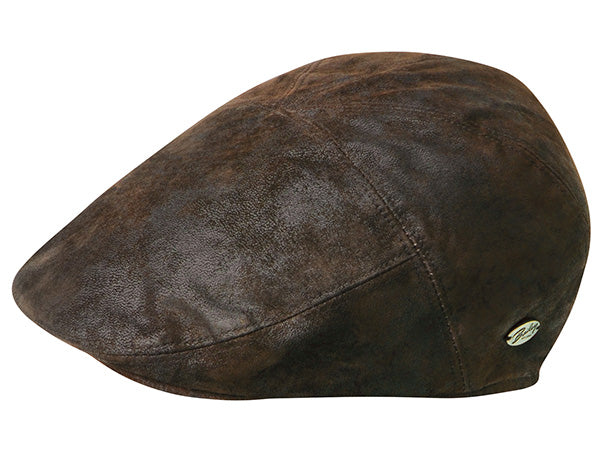 Bailey Lazar Men's Leather Ivy Cap