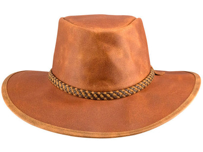 Head n Home Crusher Leather Hat