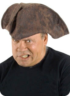 Old Pirate Brown Hat