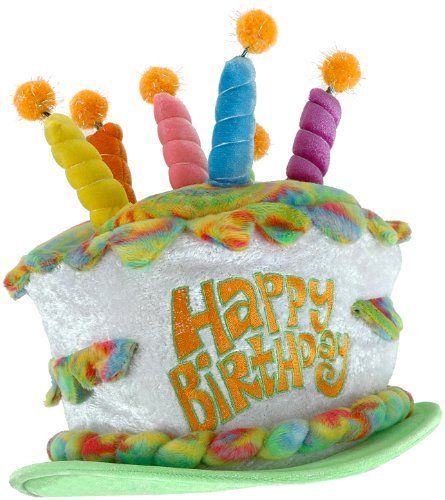 Birthday Cake Rainbow Hat