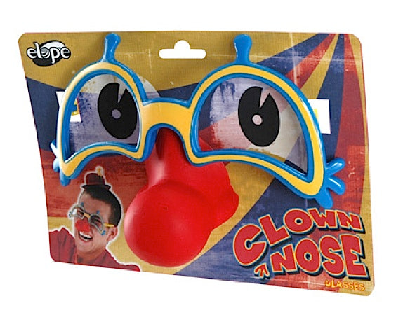 Clown Nose Glasses