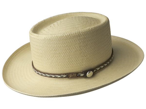 Bailey Rockett Toyo Straw Gambler Hat