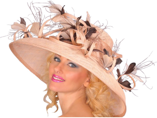 Sevilla Wide Brim Sinamay Hat