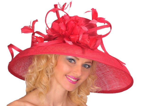 Heaven Wide Brim Sinamay Hat