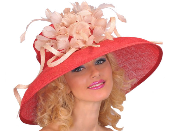 Alexandra Wide Brim Sinamay Hat